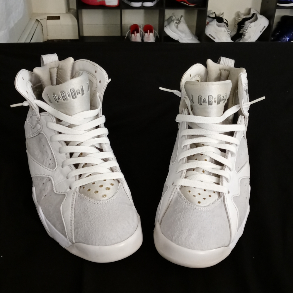 Jordan 7 white metallic silver